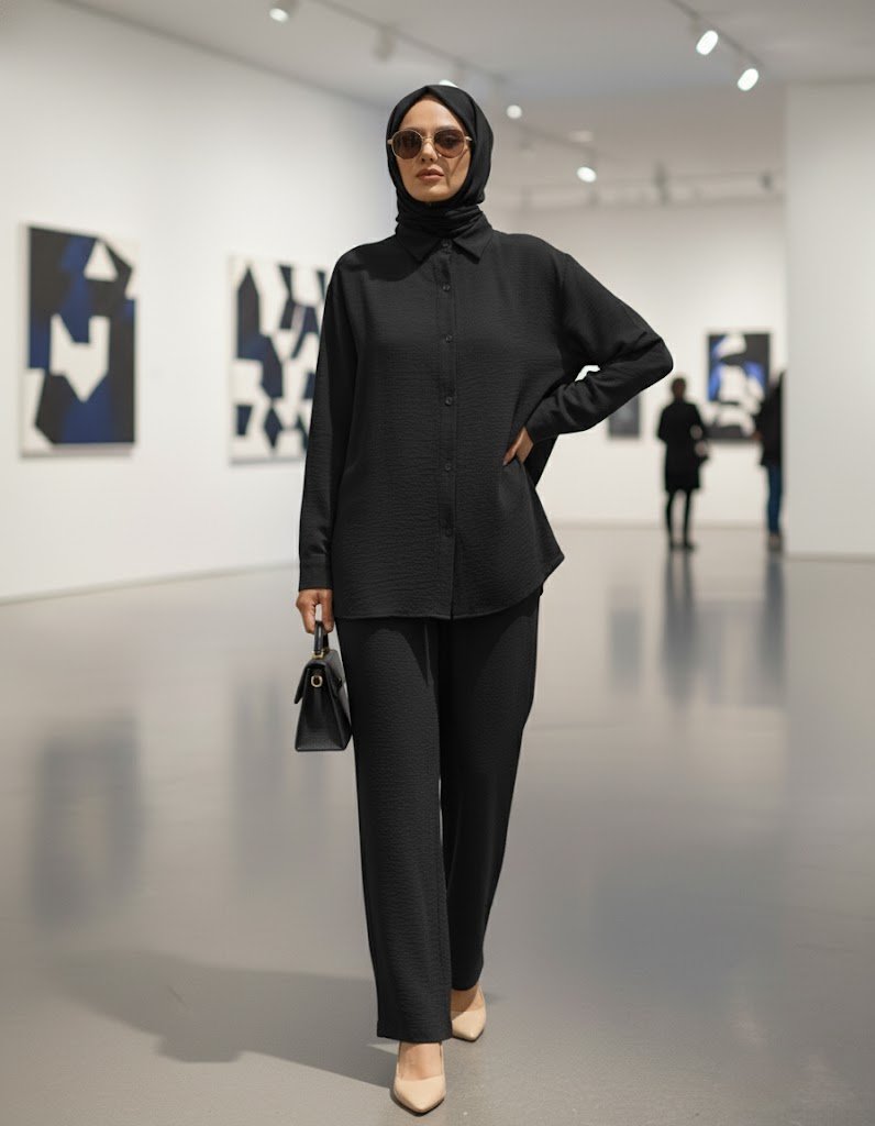 Elora Black Co_Ord Set