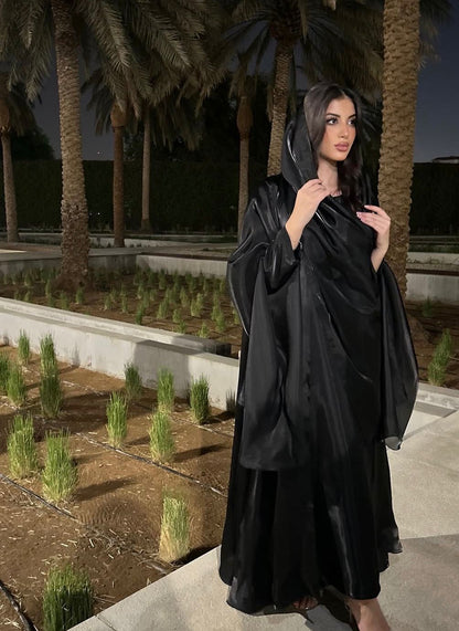 ELVIA | Black Abaya