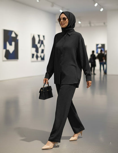 Elora Black Co_Ord Set