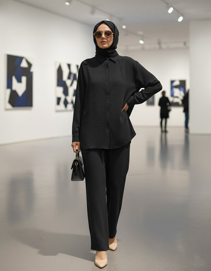 Elora Black Co_Ord Set