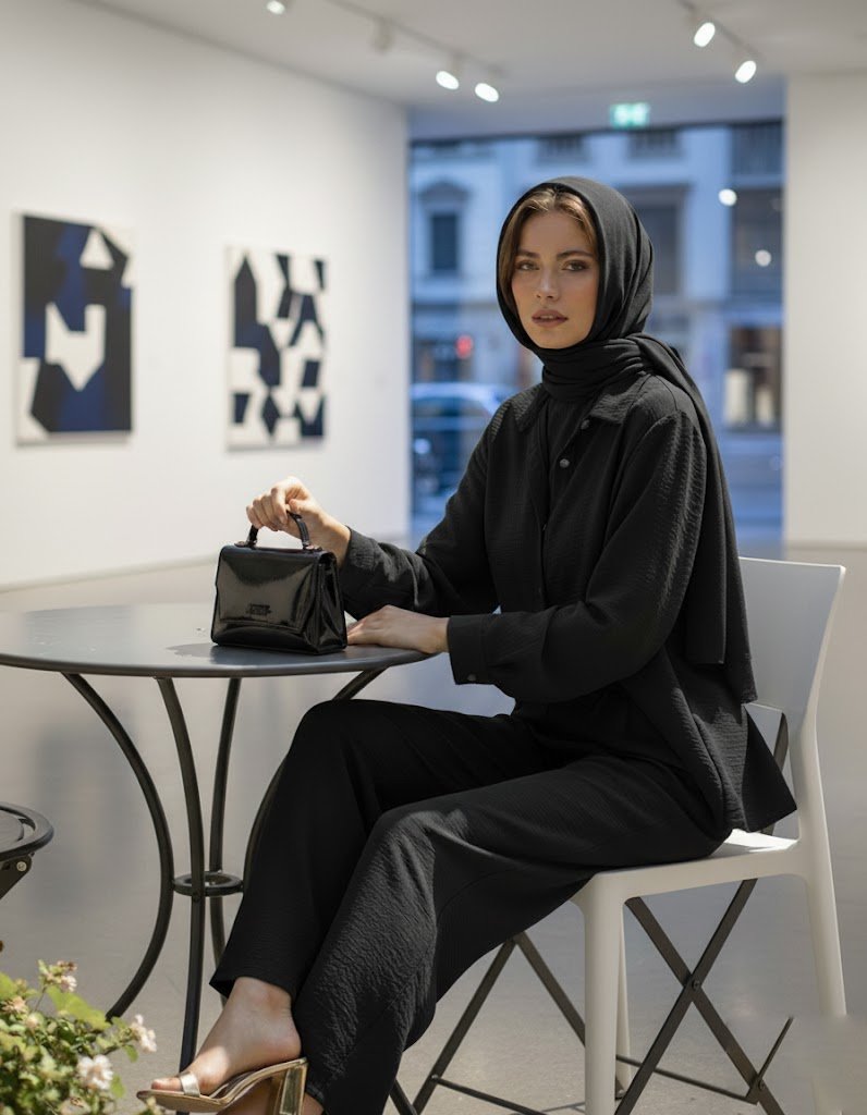 Elora Black Co_Ord Set