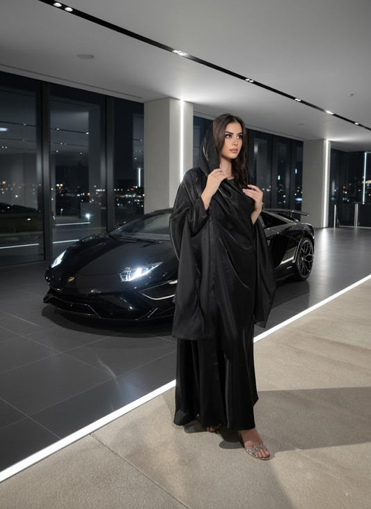 ELVIA | Black Abaya